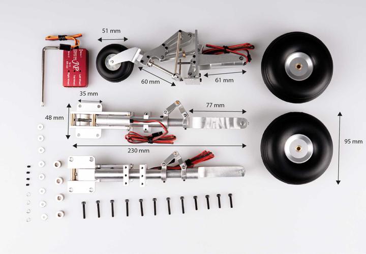 Image du produit Seagull Models ( SG-Models ) Einziehfahrwerk elektrisch P-51D passend zu SEA391