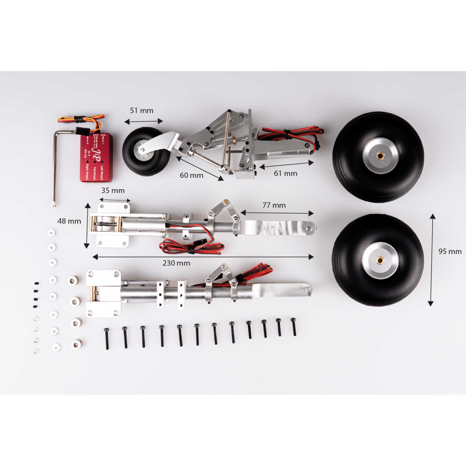 Seagull Models ( SG-Models ) Einziehfahrwerk elektrisch P-51D passend zu SEA391