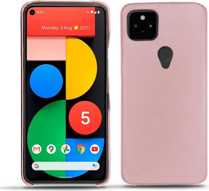 Actual product image Noreve Leather cover (Google Pixel 5)