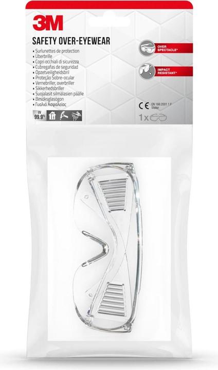 Actual product image 3M Safety glasses for spectacle wearers - VISITOR