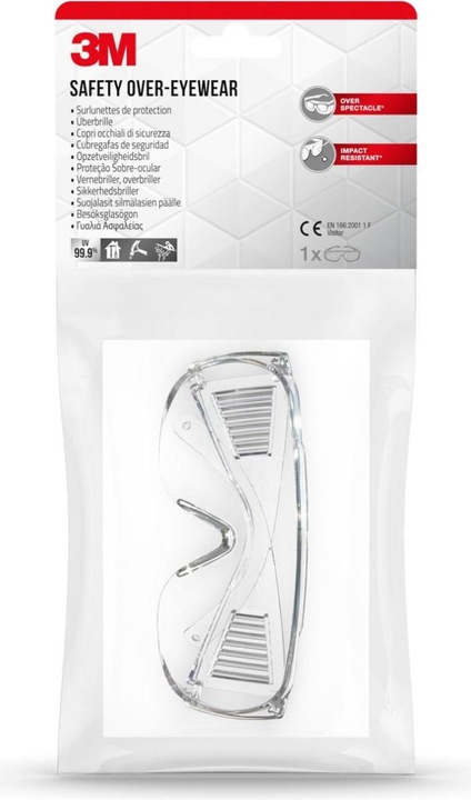 Actual product image 3M Safety glasses for spectacle wearers - VISITOR