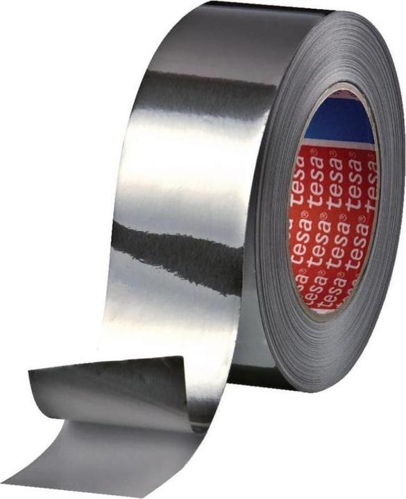 Produktbild tesa Aluminiumband, selbstklebend, für Reparaturen von metallischen Oberflächen (50 mm)