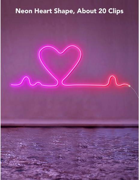 Actual product image Govee Mounting Brackets for Neon Rope Lights (20 pcs)