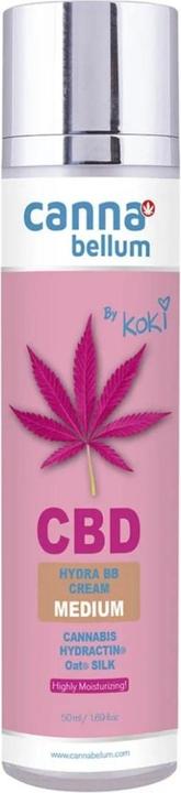 Actual product image Cannabellum CBD Hydra BB Creme MEDIUM by koki (MEDIUM, 50 ml)