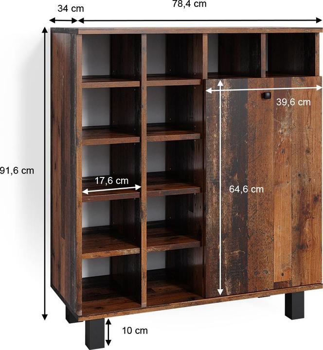 Actual product image Vicco Fynn (78.40 x 34 x 91.60 cm)