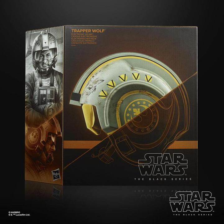 Produktbild Hasbro The Black Series Trapper Wolf Elektronischer Helm zu Star Wars: The Mandalorian für Rollen