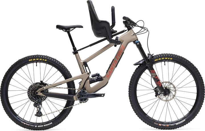 Produktbild Kids Ride Shotgun Pro EVO MTB Front Kindersitz/Lenker Combo Set, black