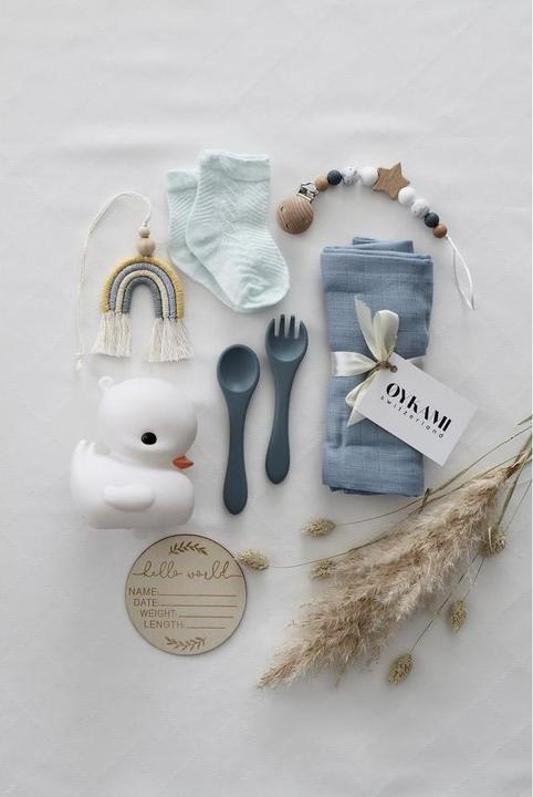 Actual product image Oykami Baby boy gift box "Vienna"