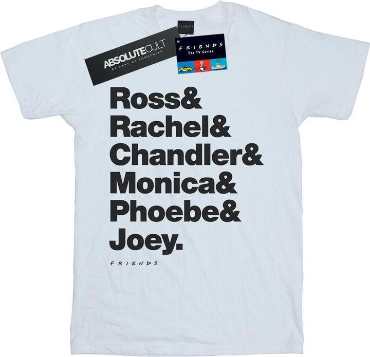Friends First Names Text TShirt (XL)