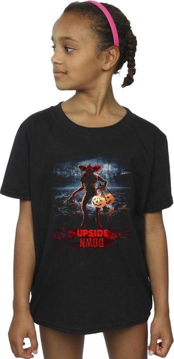 Immagine prodotto Netflix Stranger Things Pumpkin Upside Down Maglietta Ragazze (152, 158)