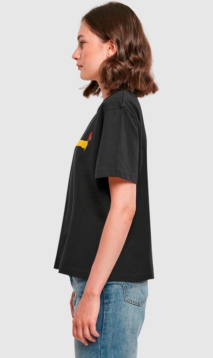 Actual product image Merchcode Ladies Christmas Dog Tee - 182069 (XS)