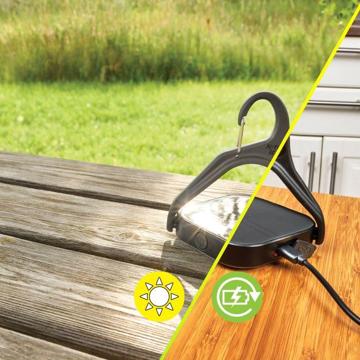 Actual product image Nite Ize Radiant Revolve Rechargeable + Solar Lantern