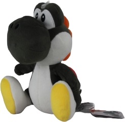 Actual product image Together Plus Plush Yoshi - Black (17 cm)