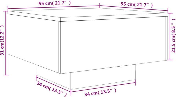 Immagine prodotto vidaXL Jasko (55 x 55 x 31 cm)