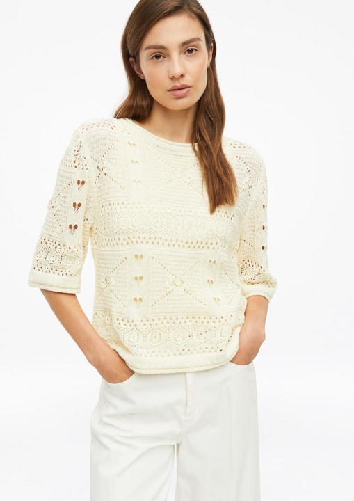 Produktbild s.Oliver Ajour-Strickpullover (34)