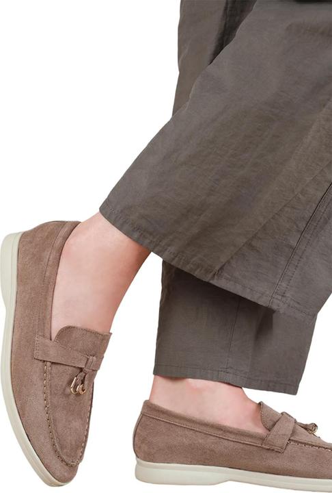 Actual product image Where's That From Womens/Ladies Pegasus Charm Slip-on Loafers (36)