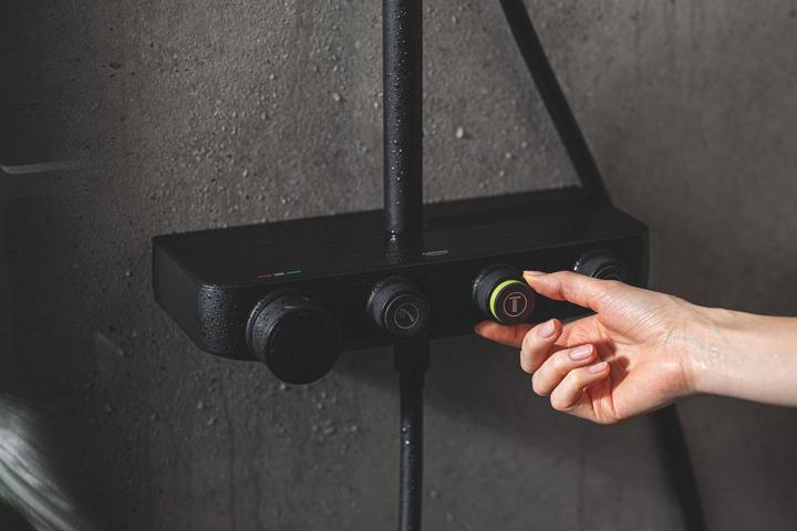 Image du produit Grohe Système de douche Euphoria - SmartControl 310 Duo avec thermostat mural Phantom