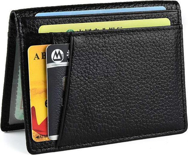 Produktbild JTI Kartenetui aus Leder - schwarz