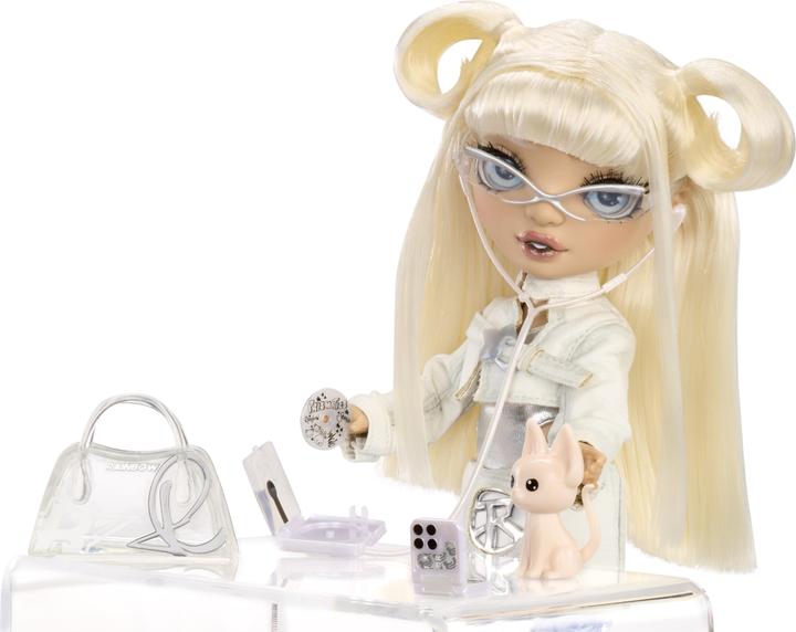 Actual product image MGA Rainbow High Sparkle & Shine Doll- White