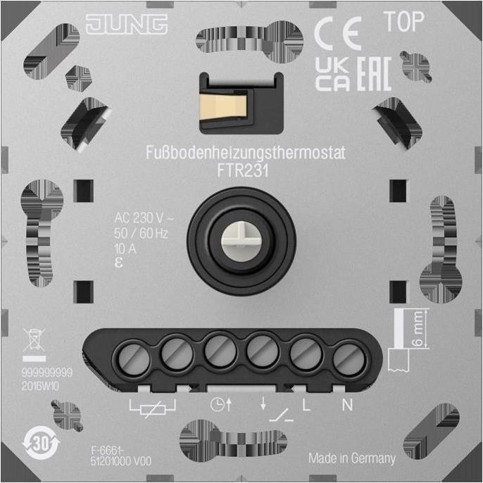 Thumbnail - JUNG Fussbodenheizungsthermostat, Thermostat