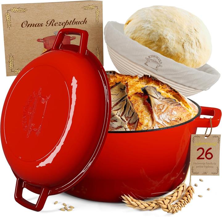 Image du produit Schmorgold Brotbacktopf (26 cm, Cocotte + faitout, Fonte)