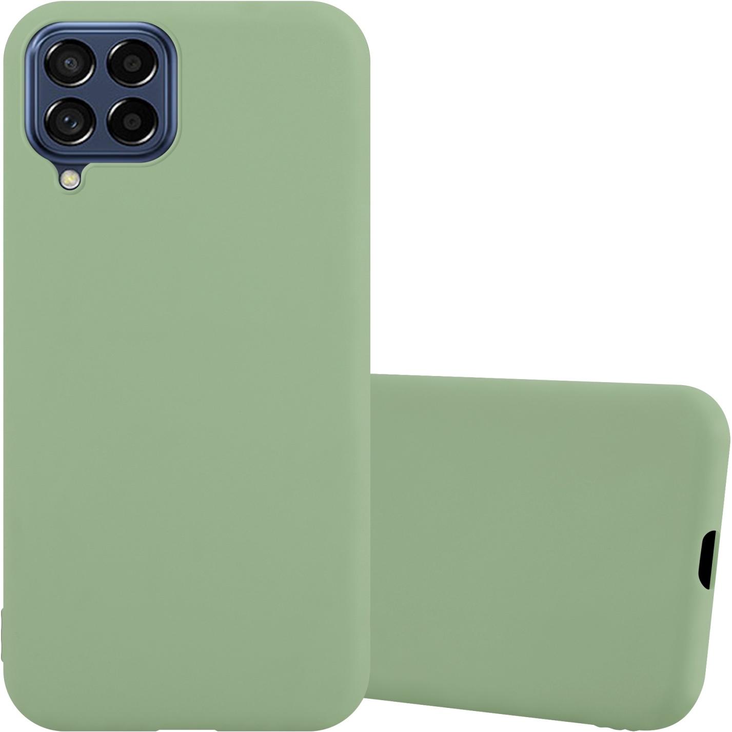 Cadorabo TPU Candy Hülle für Samsung Galaxy M53 5G (Samsung Galaxy M53 5G), Smartphone Hülle, Grün