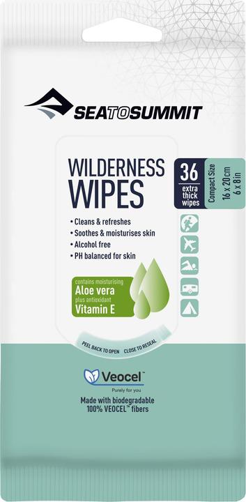 Actual product image Sea To Summit Wilderness Wipes Moisturizing Wipes