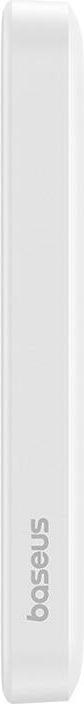 Actual product image Baseus mini power bank 5000mAh 20W + USB-C cable (20V/3A) - white (5000 mAh, 20 W, 19.25 Wh)