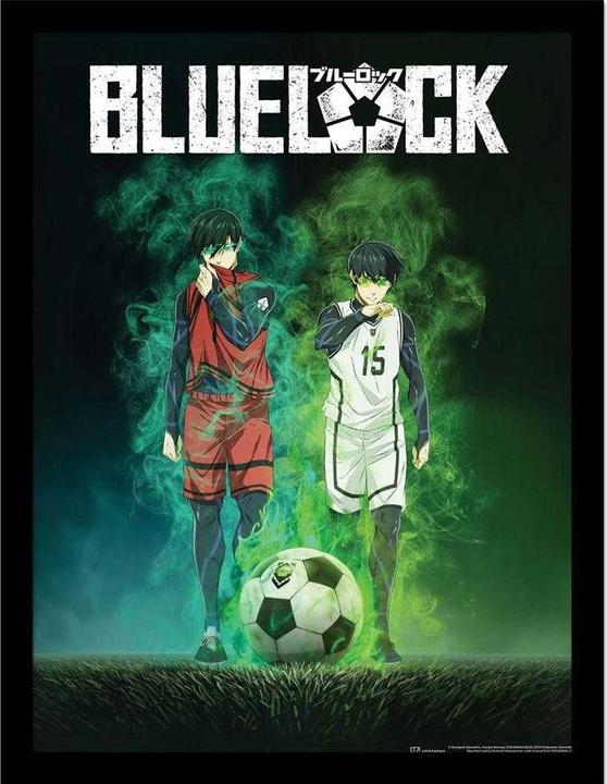 Image du produit Blue Lock Poster encadré (40 x 30 cm)