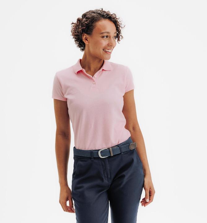Produktbild Inesis Damen Golf Poloshirt kurzarm - MW100 quarzrosa (XXL)