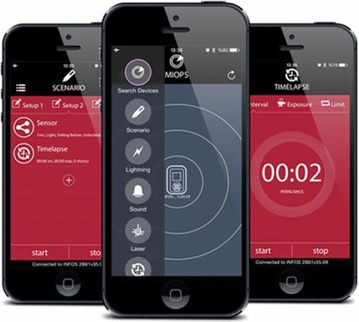 Productafbeelding Miops Smart Plus Trigger mit Nikon N1 Kabel (Kabel)