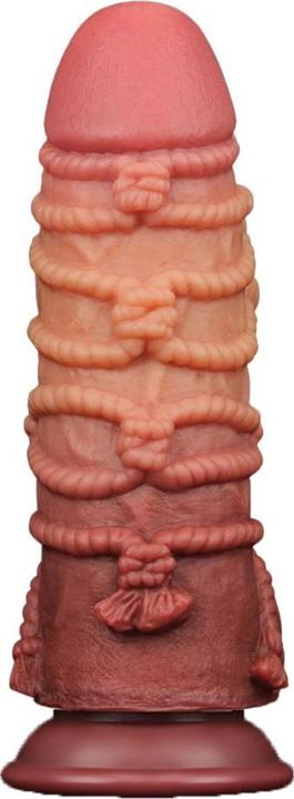 Image du produit Lovetoy Gode extrême avec motif de corde 24 cm