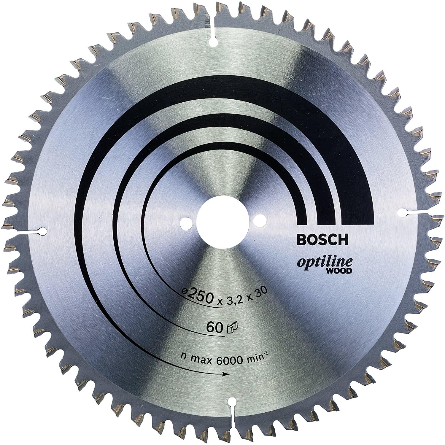 Bosch Professional Zubehör, Sägeblatt, PRO Wood Kreissägeblatt, 250 x 3.2 x 30 mm