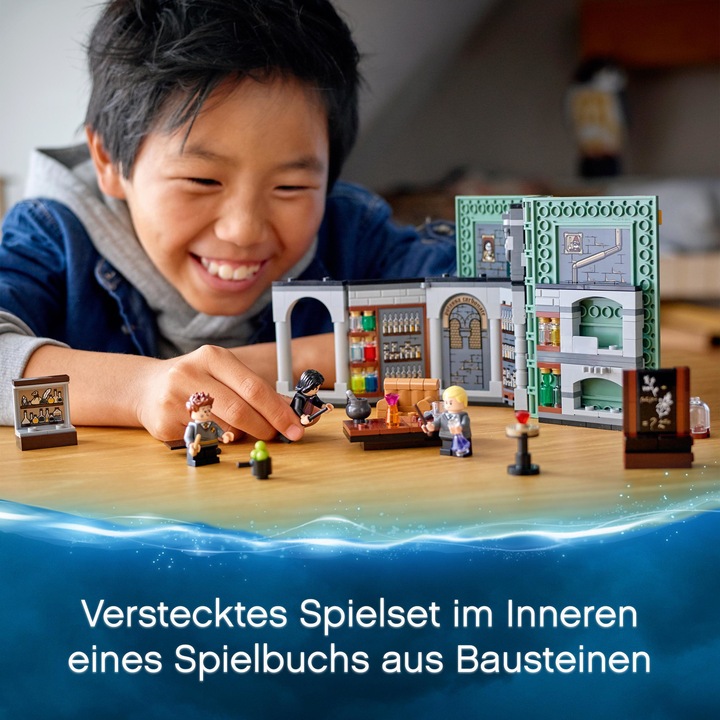 Actual product image LEGO Hogwarts Moment: Potions Class (76383, LEGO Harry Potter, LEGO Rare Sets)