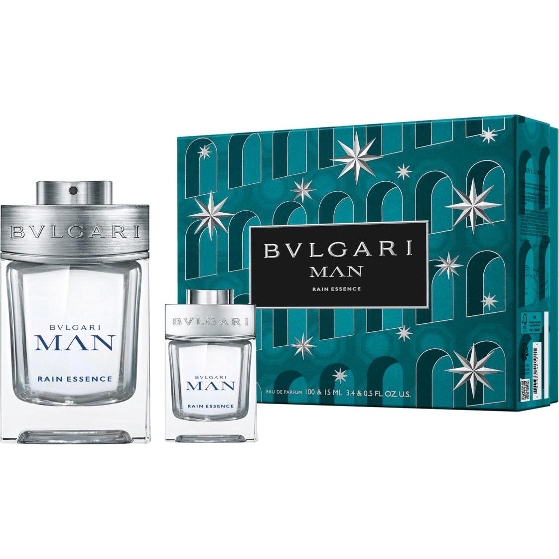 Bulgari, Beauty Geschenkset, Bvlgari Man Christmas 2023 Rain Essence 2 Stk (Manicure set)