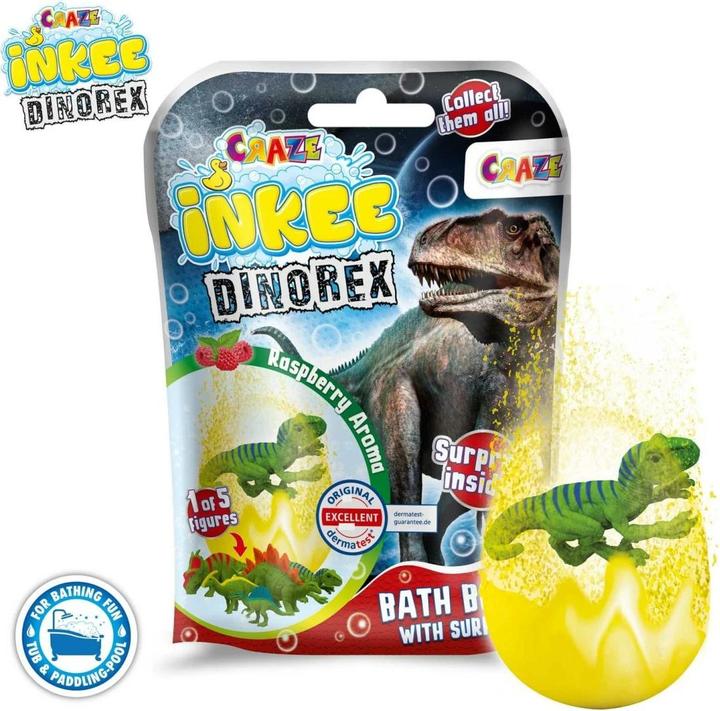 Actual product image Craze Inkee Surprise Dino (Bath bombs)