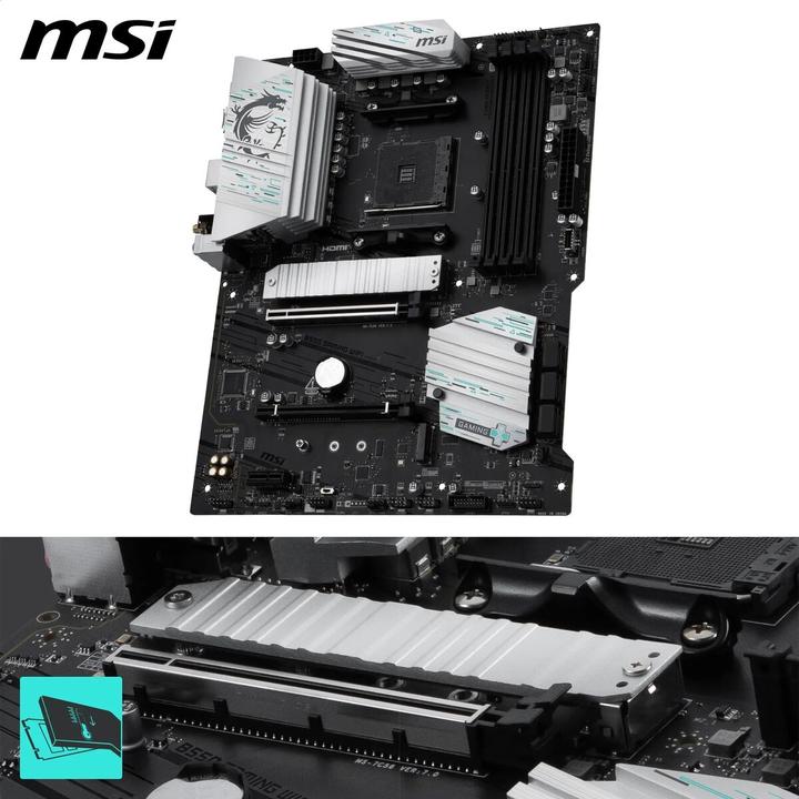 Image du produit MSI MPG B550 Gaming Plus (AM4, AMD B550, ATX)