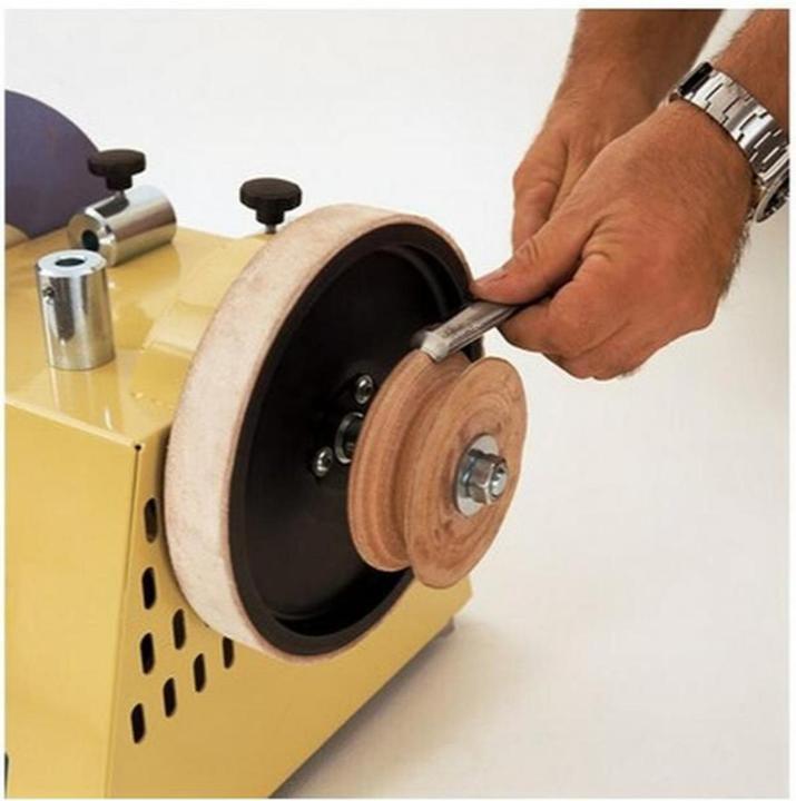 Immagine prodotto Scheppach Mola in cuoio Ø 100 mm