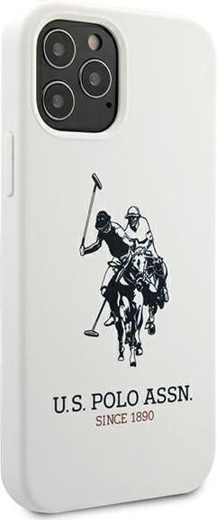 Produktbild U.S. Polo US Polo USHCP12LSLHRWH iPhone 12 Pro Max 6.7 baltas (Apple iPhone 12 Pro Max)