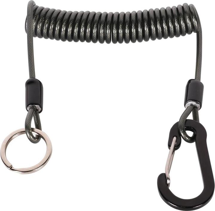 Swissdetector Safety rope with coil spring