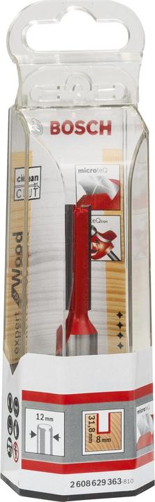 Image du produit Bosch Professional Zubehör Fraise à rainurer, 12 mm, D1 8 mm, L 3