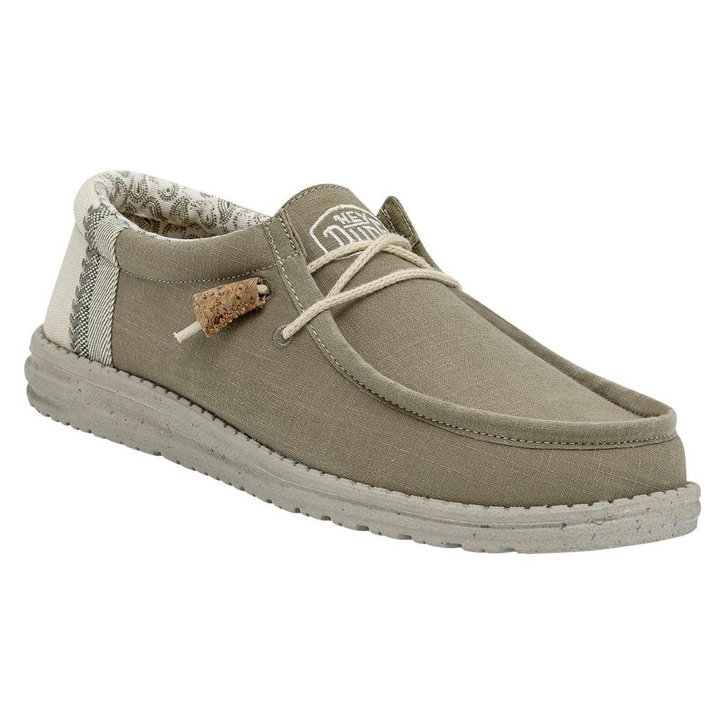 Hey Dude, Mannen, Sneakers, Wally Breeksteek, Bruin, (41)