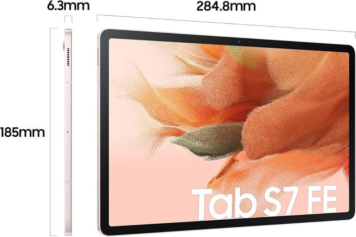 Actual product image Samsung Galaxy Tab S7 FE (WLAN only, 12.40", 64 GB, Mystic Pink)
