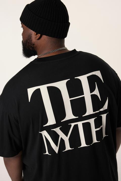 Actual product image Sthuge T-shirt, short sleeve, oversized, rear print, up to 8 XL (XL)