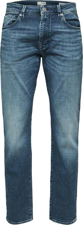 Actual product image Selected Medium Blue Straight Fit Jeans (30)