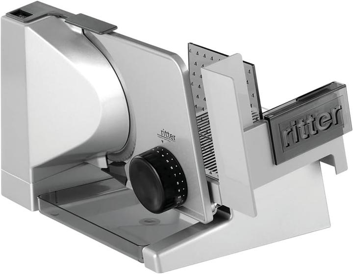 Actual product image Ritter Electric All-Purpose Food Slicer and Bread Slicer with Removable Trolley