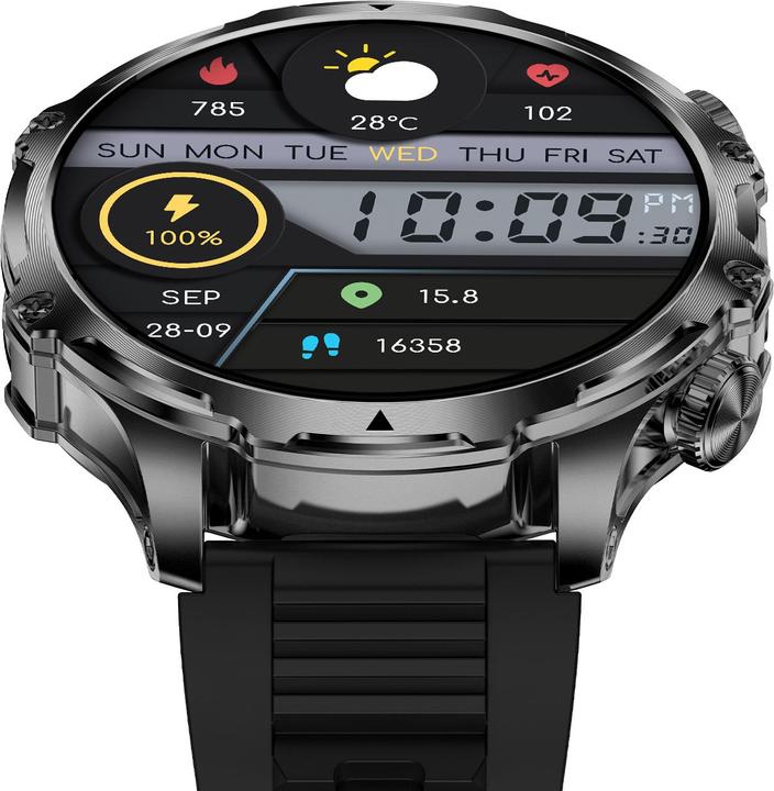 Produktbild KSIX Smartwatch Venture, Schwarz