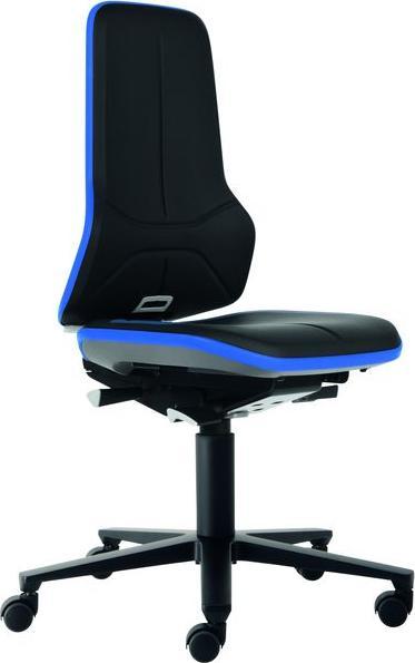 Image du produit Bimos Chaise pivotante de travail Neon, similicuir, avec roulettes, basse