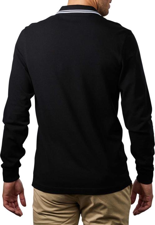 Produktbild Fred Perry Twin Tipped Polo Long Sleeve black (M)