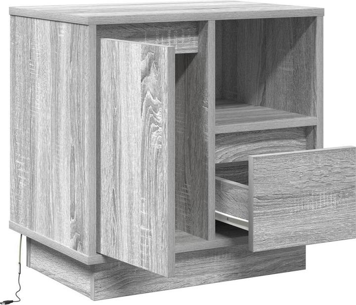 Actual product image vidaXL Nachttisch (34.50 x 50 x 50 cm)